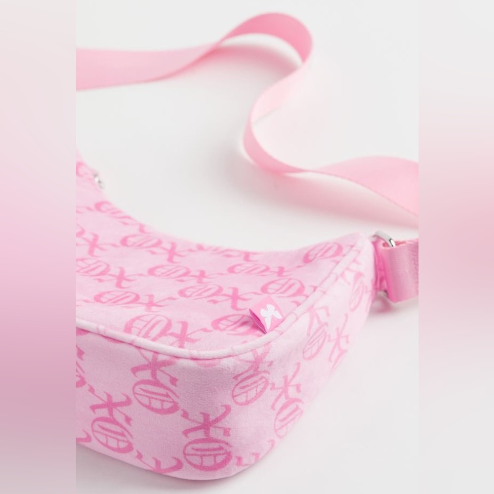 Pink Patterned Shoulder Bag - Picture 4 of 8